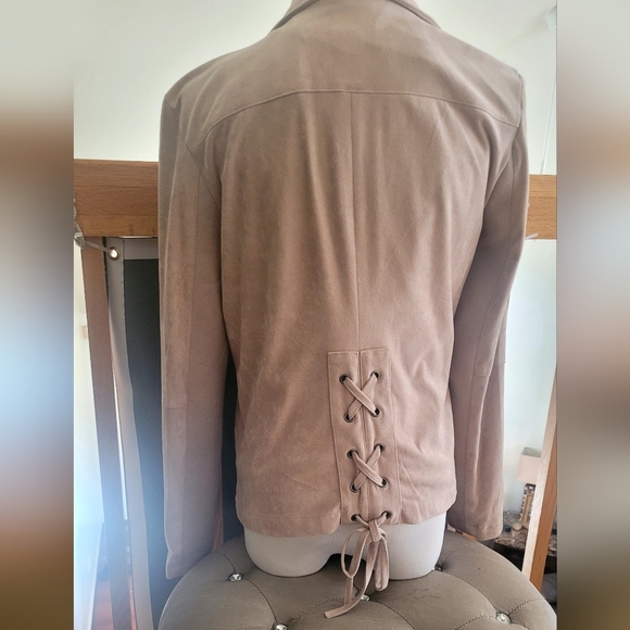 BB Dakota Women's Tan Jacket - Picture 3 of 8